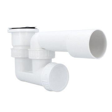 SYFON BRODZIKA 50 MM ODPŁYW WANNY WANNOWY PRYSZNICA NISKI UNIWERSALNY SITKO