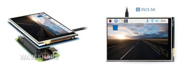 СЕНСОРНЫЙ ЖК-ЭКРАН TFT 3,5 ДЮЙМА IPS Raspberry Pi