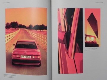 Prospekt - MERCEDES 190 W201 - 1992 r