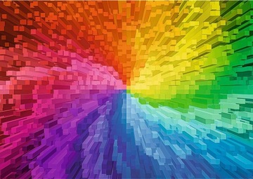 PUZZLE 1000 el. GRADIENT MULTICOLOR WIELOKOLOROWE