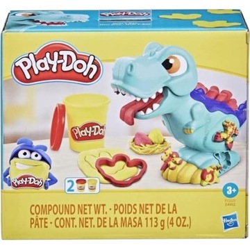 PLAY-DOH MINI CIASTOLINA HASBRO ZESTAW DINOZAUR DINO T-REX F1337