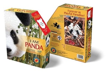 Puzzle konturowe MADD CAPP I AM- Panda 550 elem.