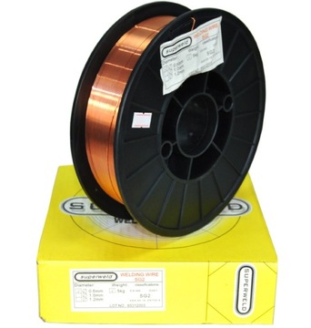 DRUT SPAWALNICZY 0,6 5KG MIG MAG MIGOMAT SUPERWELD