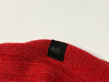 Sweter Burberry 100% Lambswool red vintage r. L