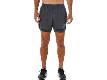 Asics 2-in-1 5inch reflective short r.XL