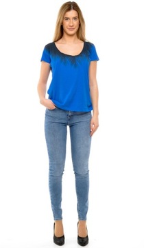 LEE koszulka damska DO BLUE scoop t S/S _ S r S