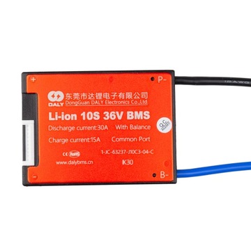 Модуль DALY Balancer BMS 10S 30A 120A 36-42V Li-ion IP67 PCM ОБЩИЙ ПОРТ