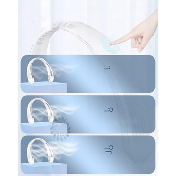 ПОРТАТИВНЫЙ СПОРТИВНЫЙ ВЕНТИЛЯТОР ШЕЙНЫЙ ВЕНТИЛЯТОР USB МИНИ-ВЕНТИЛЯТОР 3000 МАЧ