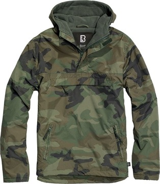 Kurtka Brandit Windbreaker woodland 3001/10 3XL