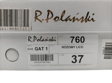 R. Polański, różowe czółenka na słupku, r.37