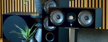 FOCAL CHORA CENTER BLACK / CZARNY IDEALNY, NIEZBĘDNY ELEMENT AMBITNEGO KINA