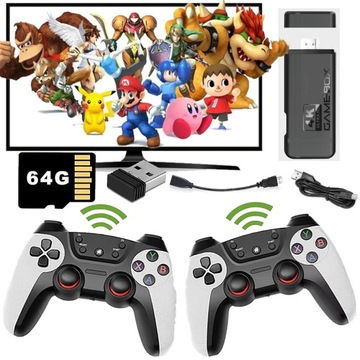 ИГРОВАЯ КОНСОЛЬ HDMI GAME BOX ЭМУЛЯТОР ТВ 2 КОНТРОЛЛЕРА ДЛЯ ДЕТСКОГО ТЕЛЕВИЗОРА