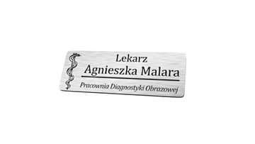 IMIENNY IDENTYFIKATOR PERSONALNY NA MAGNES GRAWER
