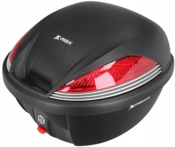 МОТОЦИКЛ-КОРОБКА-СКУТЕР K-MAX 30L + LED ПЛАСТИНКА НА СПИНКУ