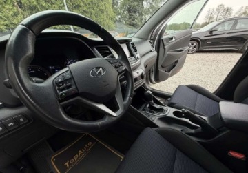 Hyundai Tucson III SUV 1.7 CRDi 141KM 2017 Hyundai Tucson 1.7 141KM AUTOMAT bezwypadkowy GWARANCJA KAMERA NAVI, zdjęcie 18