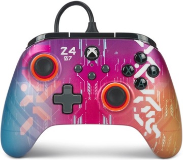 PowerA Pad przewodowy do XS Xbox Series i ONE Advantage Cyber Style