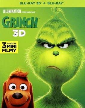 GRINCH (BLU-RAY 3D)+(BLU-RAY)