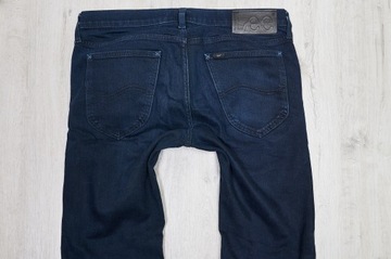 LEE DAREN SLIM JEANS spodnie męskie niebieskie PREMIUM 33/32 pas 86