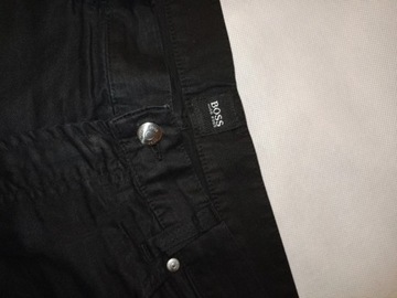 Czarne spodnie Męskie Hugo Boss W36 L 30
