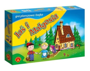 Rodzinna Gra PLANSZOWA Jaś i Małgosia ALEXANDER