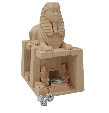 Sfinks strażnik ruin wielka wieża do kości - Dice Tower Beżowy