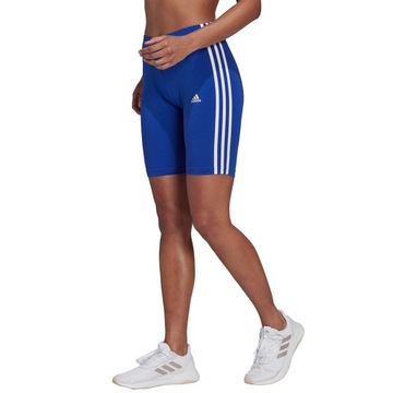 Spodenki damskie adidas Essentials 3-Stripes Bi niebieskie H07767 XS