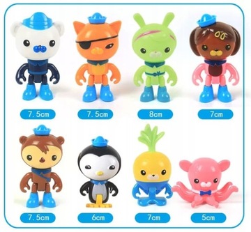 НАБОР ФИГУРОК ОКТОНАВТОВ 8 ШТ.