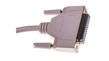 Kabel przedłużający LPT 1:1 Typ DSUB25/DSUB25, M/Ż beżowy 3m AK-610201-030-
