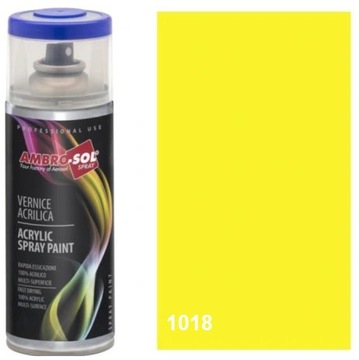 Uni. lakier akrylowy 400ml ŻÓŁTY JASNY RAL1018