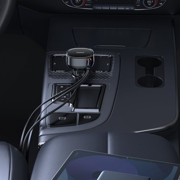 АВТОМОБИЛЬНОЕ ЗАРЯДНОЕ УСТРОЙСТВО BASEUS FAST USB С КАБЕЛЕМ USB-C/Lightning, МОЩНОСТЬ 60 ВТ