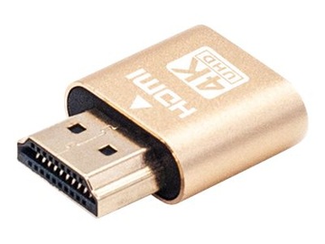 АДАПТЕР-ЭМУЛЯТОР ЭМУЛЯТОРА МОНИТОРА UHD HDMI VGA 4K-МАТЕЛЬ