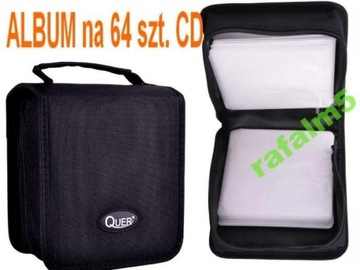 PORTFEL ALBUM na PŁYTY CD DVD 64 x sztuk CD 64xcd
