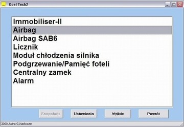 Диагностический интерфейс Opel T2+ 96-04