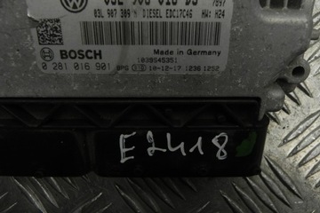JEDNOTKA MOTORU VW TOURAN (1T3) 03L906018DS DIESEL 103KW 2011