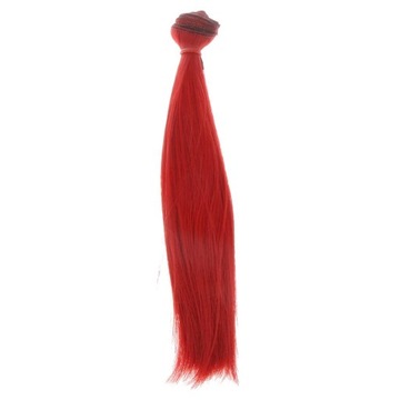 de-25x100cm Straight Hair Wig Hairpiece for 1/3 1/4 BJD LUTS Pattern 12
