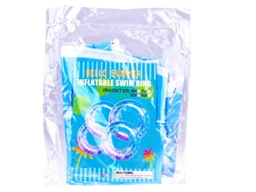 Сказочный надувной круг с конфетти для плавания детский, 70см SP0751