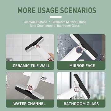 ПОРТАТИВНАЯ МИНИ-ШВАБРА MOPIX SMALL CLEANER С ЩЕТКОЙ ДЛЯ МЫТЬЯ С соковыжималкой