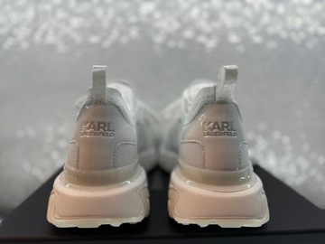 KARL LAGERFELD SNEAKERSY KL62441 K11 39 BIAŁE