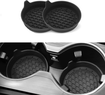 Akcesoria Samochodowe Podstawka pod kubek samochodowy-2szt