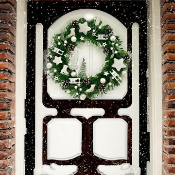 РОЖДЕСТВЕНСКИЕ УКРАШЕНИЯ ВЕНОК СОЗДАНИЕ ВЕНКА РОЖДЕСТВЕНСКАЯ ЕЛОЧНАЯ КОМПОЗИЦИЯ РОЖДЕСТВЕНСКИЕ ШАРЫ