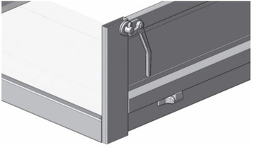 Оцинкованный боковой фиксатор