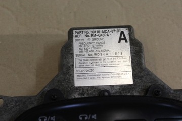 HONDA GL 1800 GOLD WING GL1800 01-05 РАДИОПАНЕЛЬ