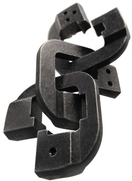 Hanayama ŁAMIGŁÓWKA Huzzle Cast Chain poziom 6/6