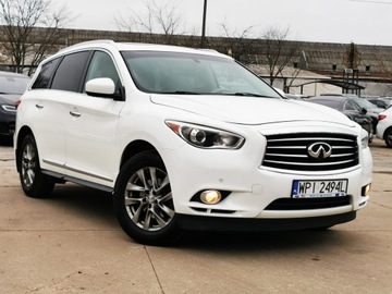 Infiniti QX60 2013 infiniti jx35 7 Miejsc, 4x4, 3.5 l V6 262 km, Dokumentacja DVD, Kamery 360