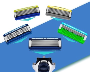 4 стержня для обычных ножей WILKINSON Hydro 5 Skin Protection