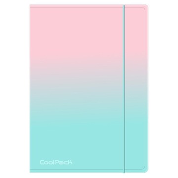 TECZKA SZKOLNA A4 Z GUMKĄ COOLPACK GRADIENT LEKKA