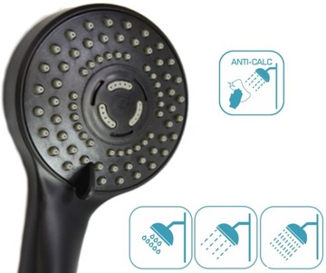 Смеситель для ванны настенный, черный, для умывальника Смеситель для ванны и умывальника