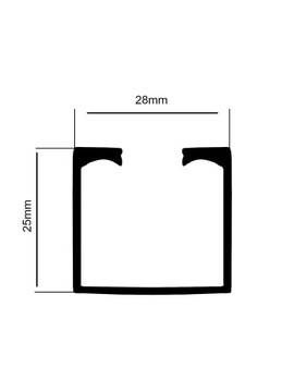 Раздвижная система, створка до 100 кг, колея 2,0 м.