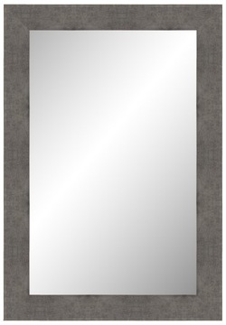 Nowoczesne lustro wiszące w ramie 130x60 beton