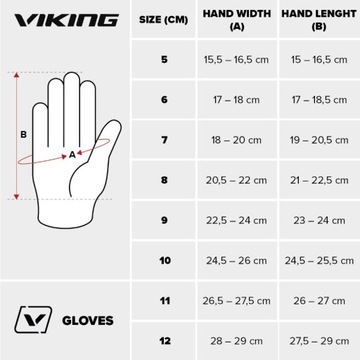 Мужские перчатки Viking Cool Daddy 8